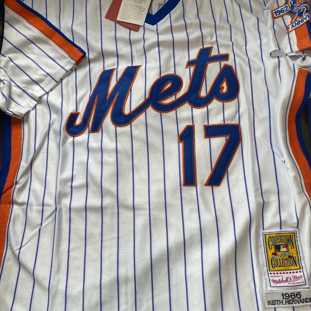 Mitchell & Ness NEW YORK METS KEITH HERNANDEZ Men's JERSEY Sz M,L,XL,2XL NWT - Picture 5 of 9